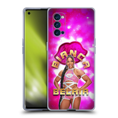 WWE Bianca Belair Portrait Soft Gel Case for OPPO Reno 4 Pro 5G