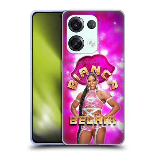 WWE Bianca Belair Portrait Soft Gel Case for OPPO Reno8 Pro