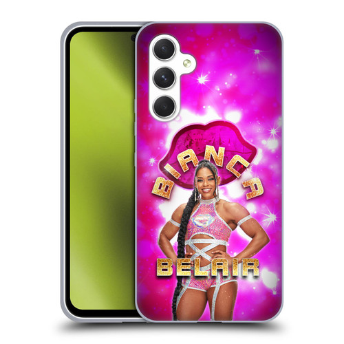 WWE Bianca Belair Portrait Soft Gel Case for Samsung Galaxy A54 5G