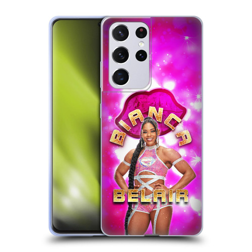 WWE Bianca Belair Portrait Soft Gel Case for Samsung Galaxy S21 Ultra 5G