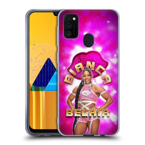 WWE Bianca Belair Portrait Soft Gel Case for Samsung Galaxy M30s (2019)/M21 (2020)