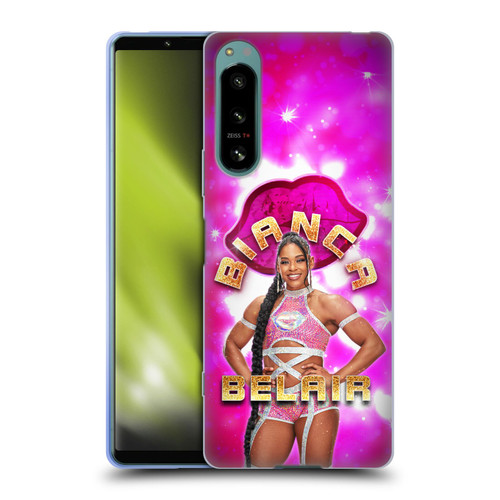 WWE Bianca Belair Portrait Soft Gel Case for Sony Xperia 5 IV