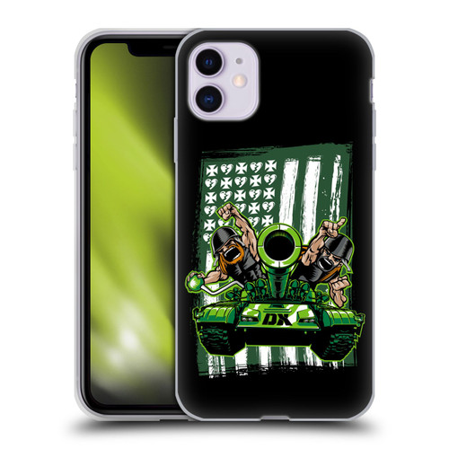 WWE D-Generation X Flag Soft Gel Case for Apple iPhone 11