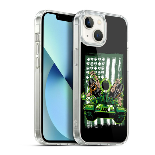 WWE D-Generation X Flag Soft Gel Case for Apple iPhone 13