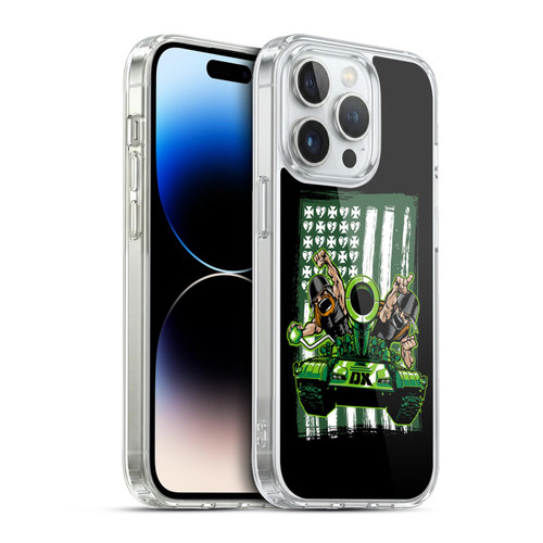 WWE D-Generation X Flag Soft Gel Case for Apple iPhone 13 Pro