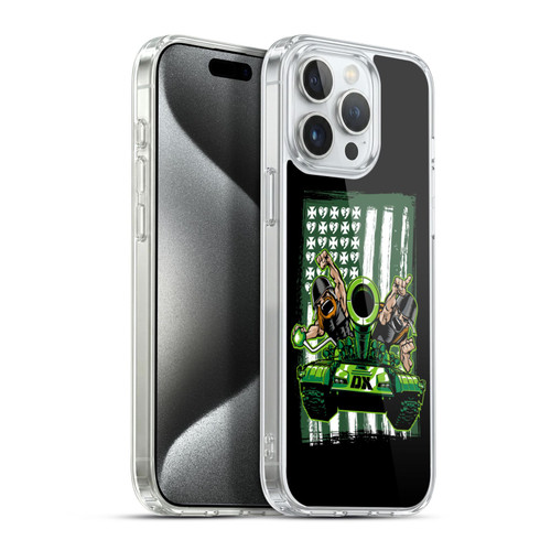 WWE D-Generation X Flag Soft Gel Case for Apple iPhone 15 Pro Max