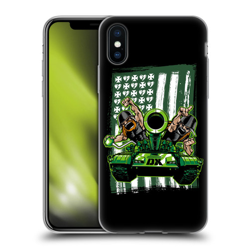 WWE D-Generation X Flag Soft Gel Case for Apple iPhone X / iPhone XS