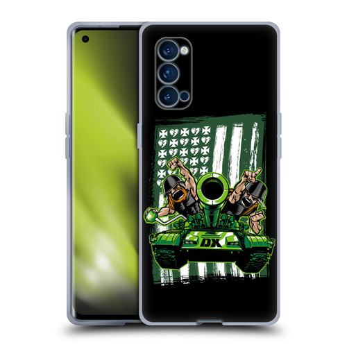 WWE D-Generation X Flag Soft Gel Case for OPPO Reno 4 Pro 5G