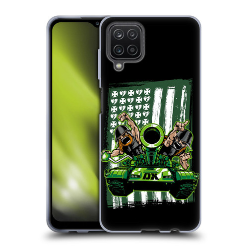 WWE D-Generation X Flag Soft Gel Case for Samsung Galaxy A12 (2020)