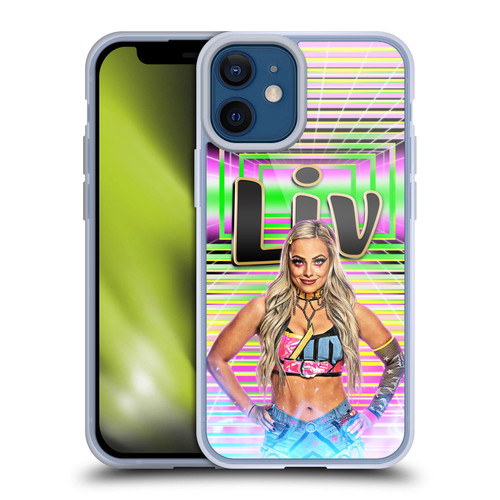 WWE Liv Morgan Portrait Soft Gel Case for Apple iPhone 12 Mini & MagSafe