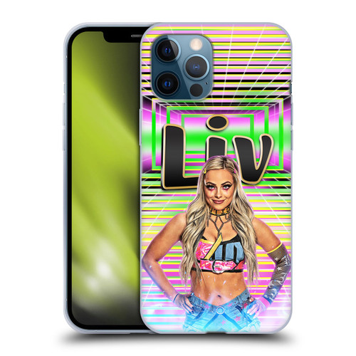 WWE Liv Morgan Portrait Soft Gel Case for Apple iPhone 12 Pro Max
