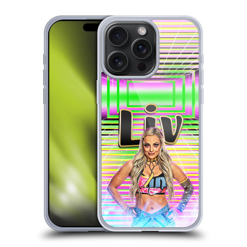 WWE Liv Morgan Portrait Soft Gel Case for Apple iPhone 15 Pro Max & MagSafe