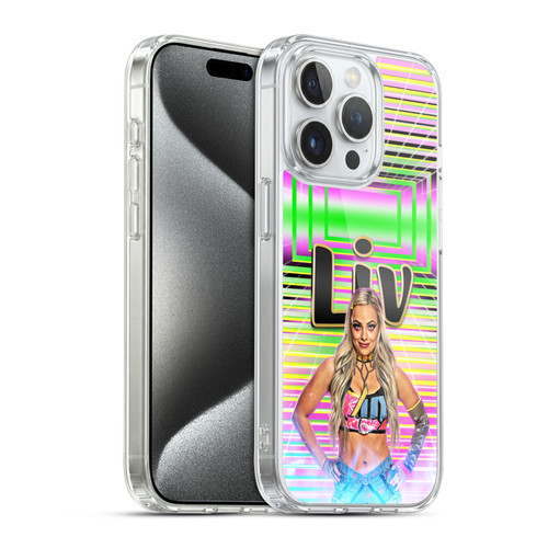 WWE Liv Morgan Portrait Soft Gel Case for Apple iPhone 15 Pro & MagSafe