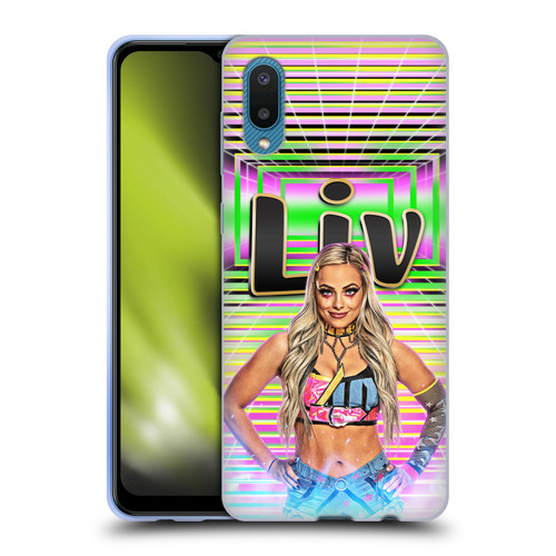 WWE Liv Morgan Portrait Soft Gel Case for Samsung Galaxy A02/M02 (2021)