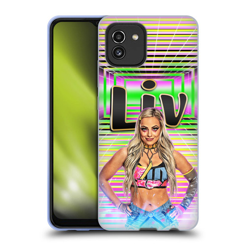 WWE Liv Morgan Portrait Soft Gel Case for Samsung Galaxy A03 (2021)