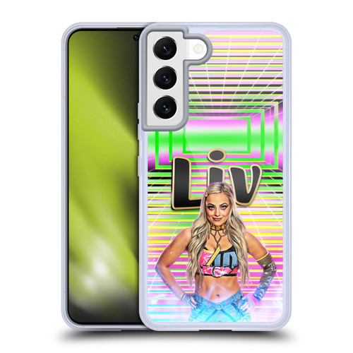 WWE Liv Morgan Portrait Soft Gel Case for Samsung Galaxy S22 5G & MagSafe