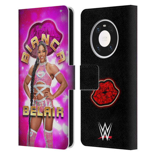 WWE Bianca Belair Portrait Leather Book Wallet Case Cover For Huawei Mate 40 Pro 5G