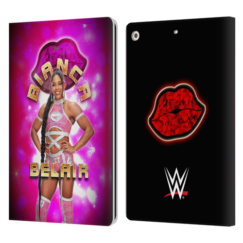 WWE Bianca Belair Portrait Leather Book Wallet Case Cover For Apple iPad 10.2 2019/2020/2021