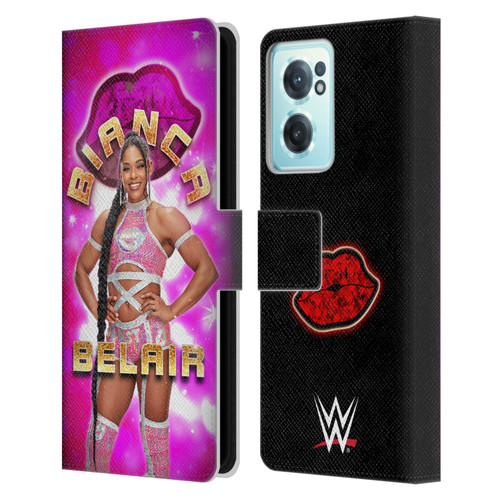 WWE Bianca Belair Portrait Leather Book Wallet Case Cover For OnePlus Nord CE 2 5G