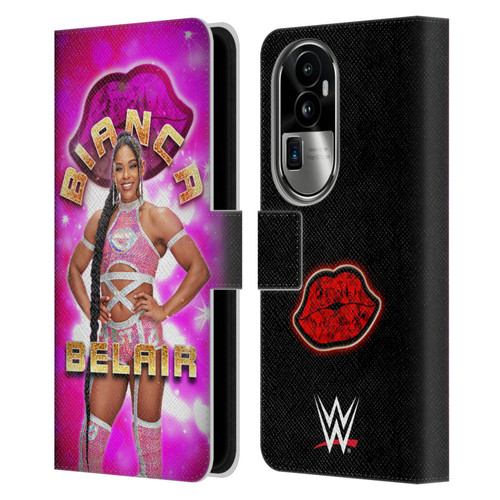WWE Bianca Belair Portrait Leather Book Wallet Case Cover For OPPO Reno10 Pro+