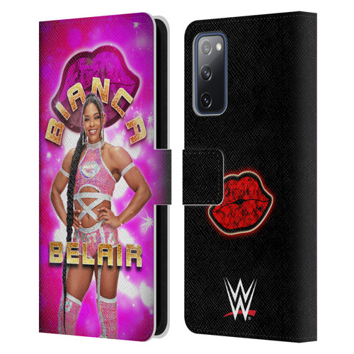 WWE Bianca Belair Portrait Leather Book Wallet Case Cover For Samsung Galaxy S20 FE / 5G