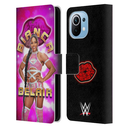 WWE Bianca Belair Portrait Leather Book Wallet Case Cover For Xiaomi Mi 11