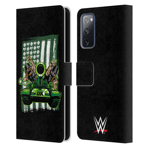 WWE D-Generation X Flag Leather Book Wallet Case Cover For Samsung Galaxy S20 FE / 5G