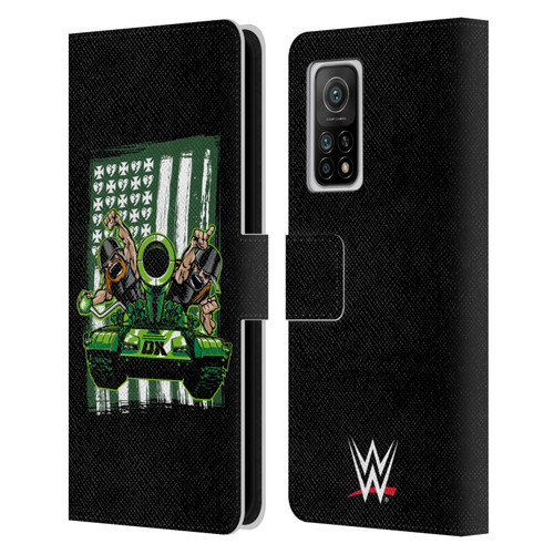 WWE D-Generation X Flag Leather Book Wallet Case Cover For Xiaomi Mi 10T 5G