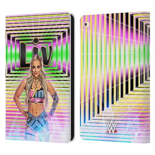 WWE Liv Morgan Portrait Leather Book Wallet Case Cover For Apple iPad Air 2 (2014)