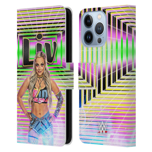 WWE Liv Morgan Portrait Leather Book Wallet Case Cover For Apple iPhone 13 Pro