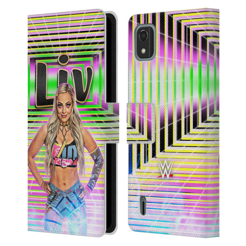 WWE Liv Morgan Portrait Leather Book Wallet Case Cover For Nokia C2 2nd Edition