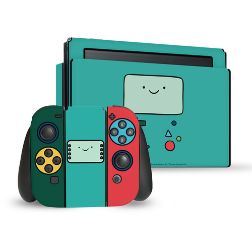 Adventure Time Graphics BMO Vinyl Sticker Skin Decal Cover for Nintendo Switch Bundle