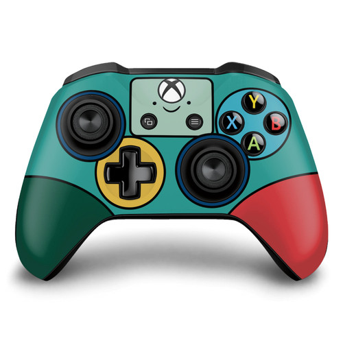 Adventure Time Graphics BMO Vinyl Sticker Skin Decal Cover for Microsoft Xbox One S / X Controller