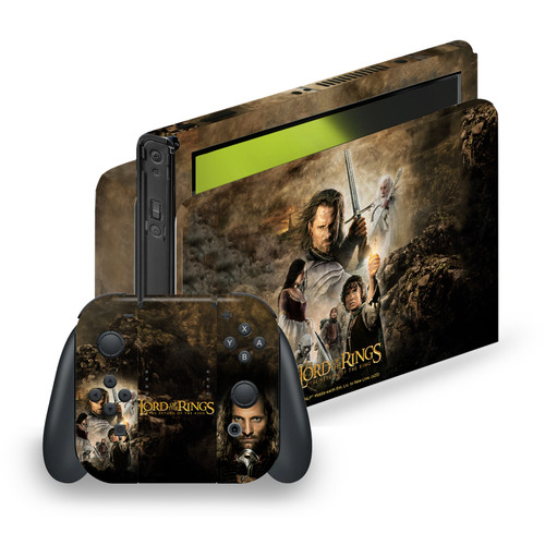 The Lord Of The Rings The Return Of The King Posters Main Characters Vinyl Sticker Skin Decal Cover for Nintendo Switch OLED Bundle