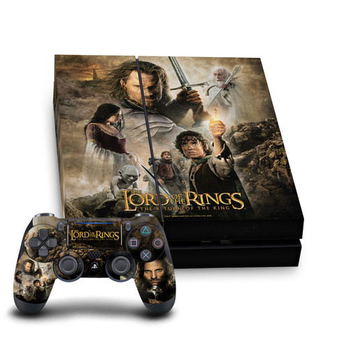 The Lord Of The Rings The Return Of The King Posters Main Characters Vinyl Sticker Skin Decal Cover for Sony PS4 Console & Controller