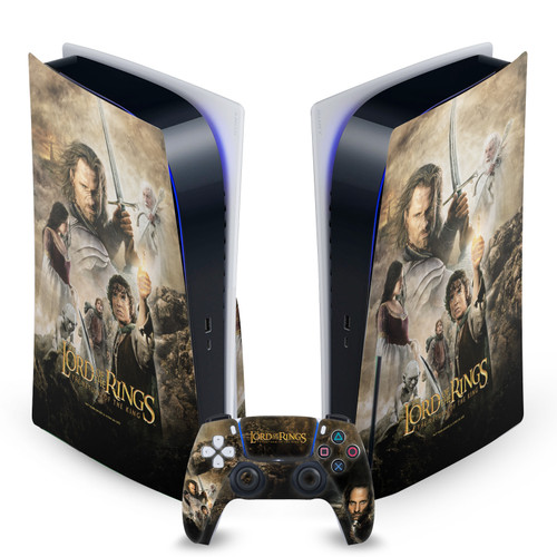 The Lord Of The Rings The Return Of The King Posters Main Characters Vinyl Sticker Skin Decal Cover for Sony PS5 Disc Edition Bundle