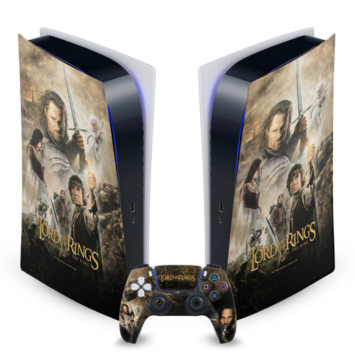 The Lord Of The Rings The Return Of The King Posters Main Characters Vinyl Sticker Skin Decal Cover for Sony PS5 Digital Edition Bundle