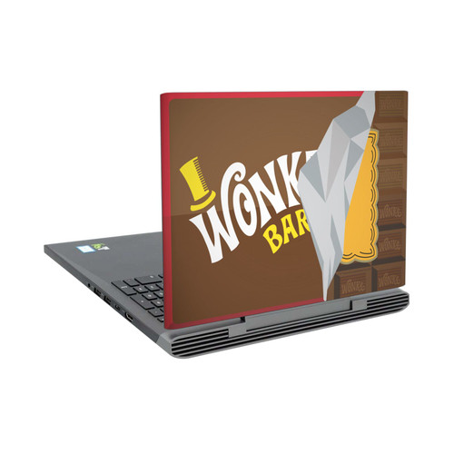 Willy Wonka and the Chocolate Factory Graphics Candy Bar Vinyl Sticker Skin Decal Cover for Dell Inspiron 15 7000 P65F