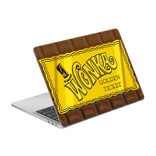 Willy Wonka and the Chocolate Factory Graphics Golden Ticket Vinyl Sticker Skin Decal Cover for Apple MacBook Pro 13.3" A1708