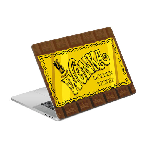 Willy Wonka and the Chocolate Factory Graphics Golden Ticket Vinyl Sticker Skin Decal Cover for Apple MacBook Pro 16" A2141