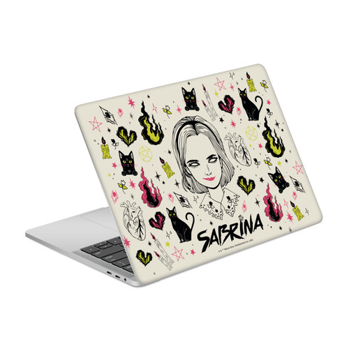 Chilling Adventures of Sabrina Graphics Pattern Illustration Vinyl Sticker Skin Decal Cover for Apple MacBook Pro 13" A2338