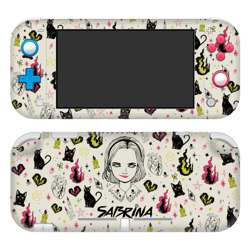 Chilling Adventures of Sabrina Graphics Pattern Illustration Vinyl Sticker Skin Decal Cover for Nintendo Switch Lite
