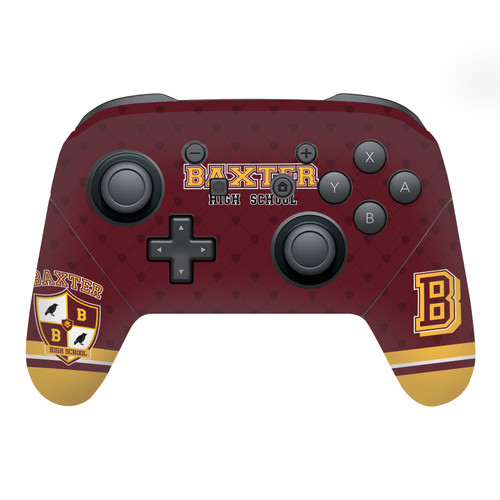 Chilling Adventures of Sabrina Graphics Baxter High Logo Vinyl Sticker Skin Decal Cover for Nintendo Switch Pro Controller