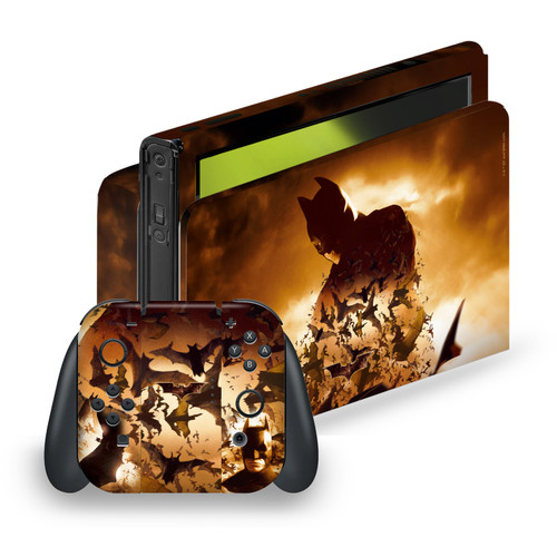 Batman Begins Graphics Poster Vinyl Sticker Skin Decal Cover for Nintendo Switch OLED Bundle