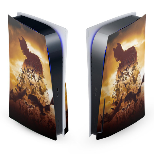 Batman Begins Graphics Poster Vinyl Sticker Skin Decal Cover for Sony PS5 Disc Edition Console