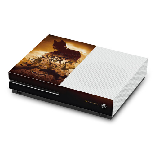 Batman Begins Graphics Poster Vinyl Sticker Skin Decal Cover for Microsoft Xbox One S Console