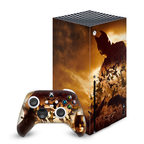 Batman Begins Graphics Poster Vinyl Sticker Skin Decal Cover for Microsoft Series X Console & Controller