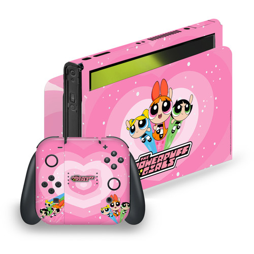 The Powerpuff Girls Graphics Group Vinyl Sticker Skin Decal Cover for Nintendo Switch OLED