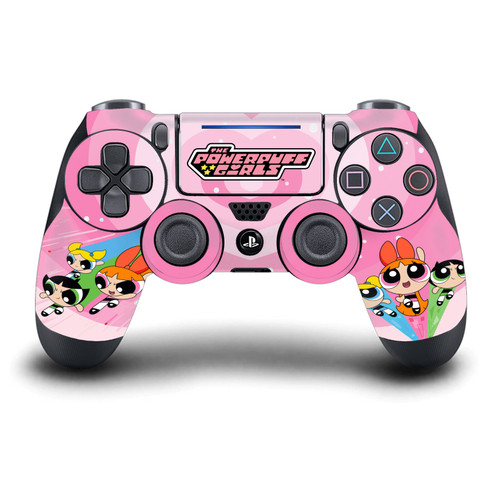 The Powerpuff Girls Graphics Group Vinyl Sticker Skin Decal Cover for Sony DualShock 4 Controller