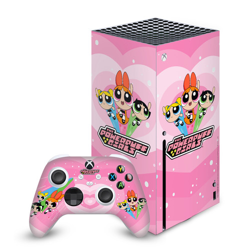 The Powerpuff Girls Graphics Group Vinyl Sticker Skin Decal Cover for Microsoft Series X Console & Controller